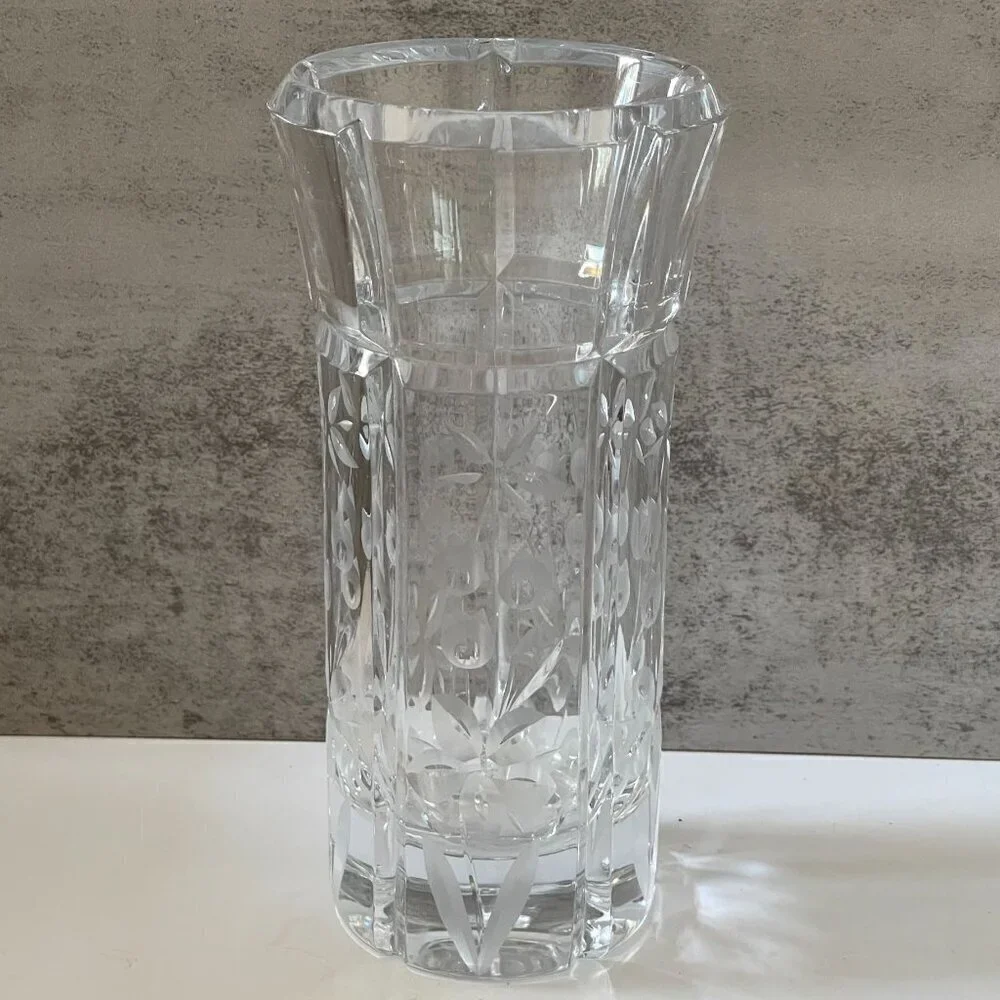 Mikasa English Garden Hand Blown Cut Glass 7